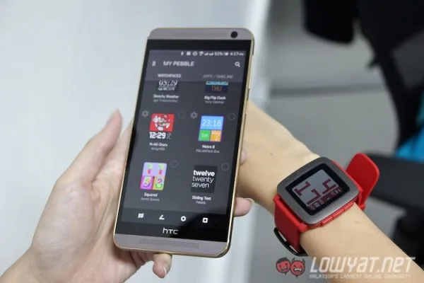 Pebble Time and Phone
