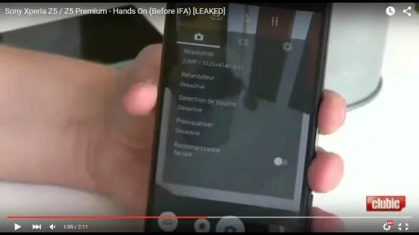 Sony Xperia Z5 Premium Camera Leak