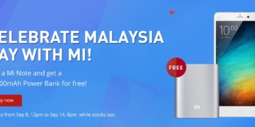 Xiaomi Malaysia Day Mi Note Promotion