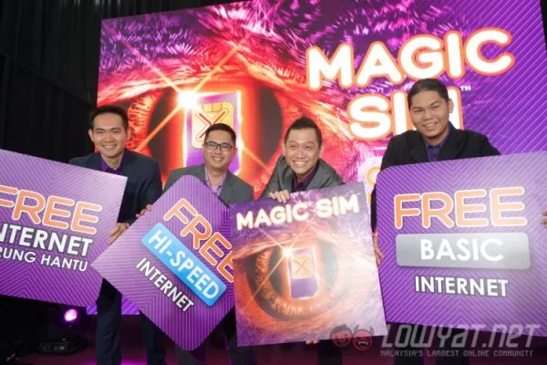 Xpax Magic SIM Free Internet Burung Hantu Launch
