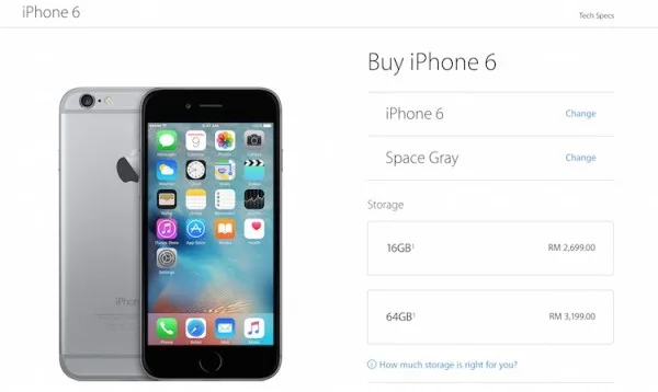 iPhone 6 Price Malaysia