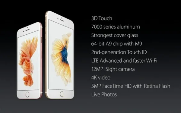 iPhone 6S Features