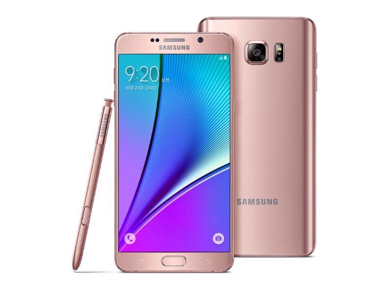 Samsung Adds New Pink Gold Option For Galaxy Note 5 In South Korea