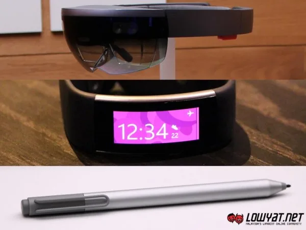 Microsoft HoloLens, Microsoft Band 2, 2015 Surface Pen