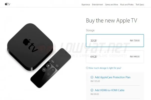 Apple TV - Apple Store Malaysia