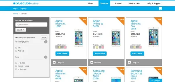 BlueCube Online iPhone 6s