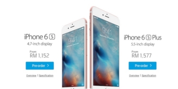 Digi iPhone 6s Preorder Special RM200 Rebate