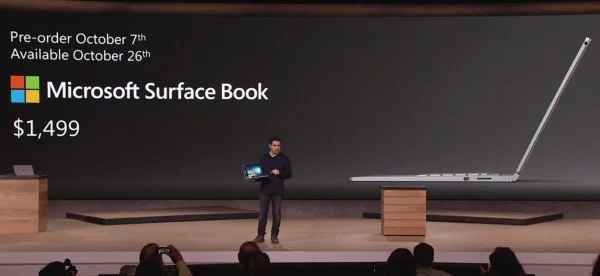 Surface Book Pricing and Availability