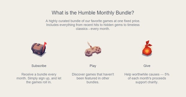 What is Humble Monthly