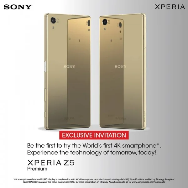 Xperia Z5 ROI