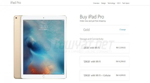 Apple iPad Pro Price For Malaysia
