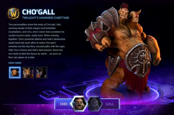 Heroes of the Storm Cho'Gall