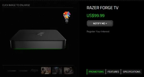 Razer Forge TV Gone