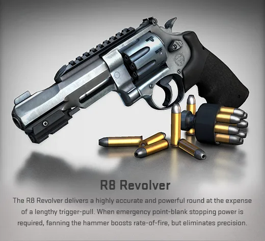 CS GO R8 Pistol