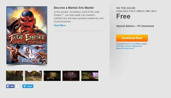 Jade Empire Origin