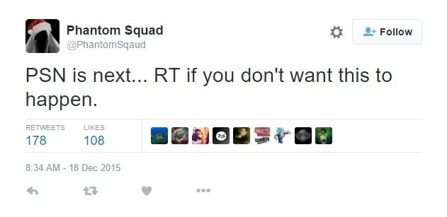 Phantom Squad PSN Threat