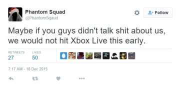 Phantom Squad Xbox Live