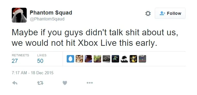 Phantom Squad Xbox Live