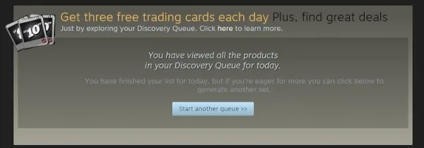 Steam 2015 Winter Sale Queue