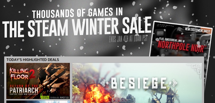 Steam 2015 Winter Sale