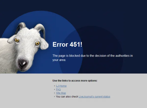 goat error