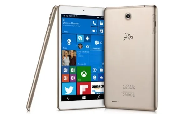 Alcatel OneTouch Pixi 3 Windows 10 Mobile Tablet