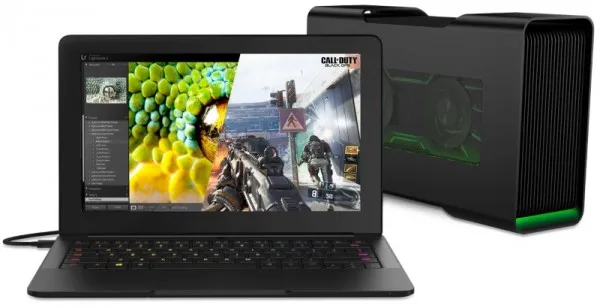 Razer Blade Stealth Ultrabook with Razer Core Graphics Enclosure