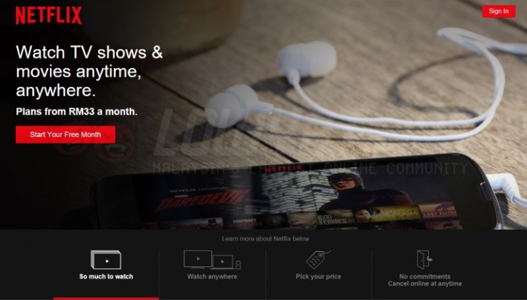 Netflix Officially Available In Malaysia: Starts At RM 33 ...