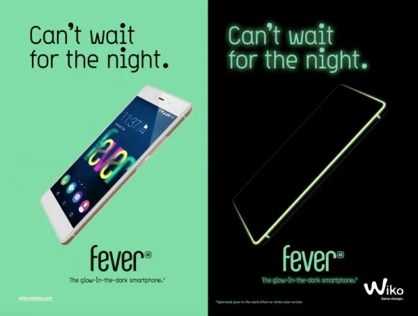 Wiko Fever Glow-In-The-Dark Smartphone