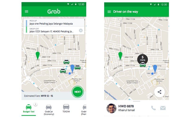 Grab Malaysia For Android