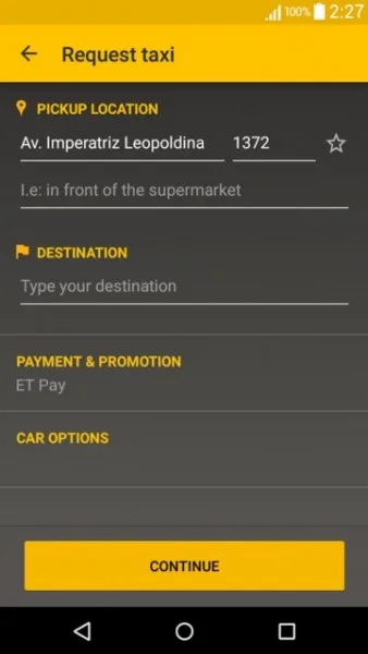 Easy Taxi App