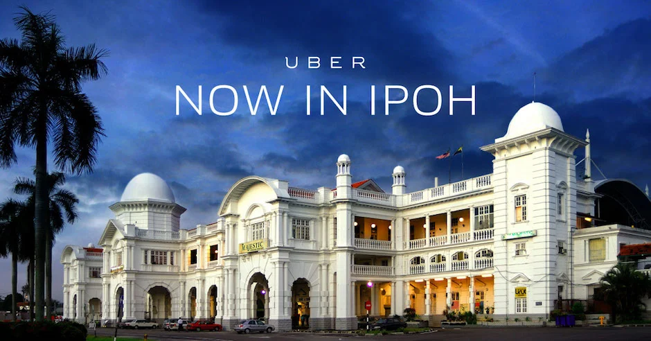 Uber Now In Ipoh