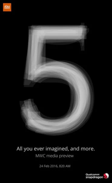Xiaomi Mi 5 MWC