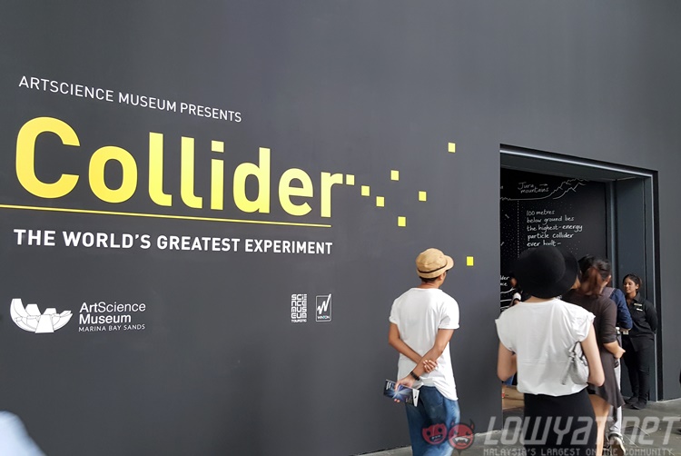 large hadron colliider exhibition artscience museum singapore 1