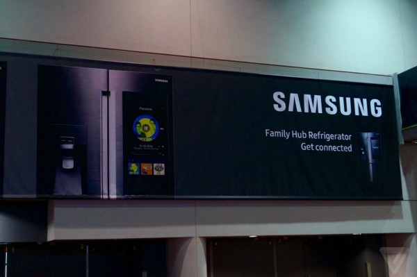 samsung smart fridge touchscreen