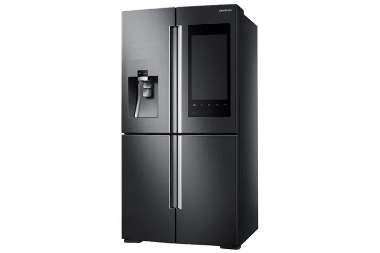 samsung smart fridge touchscreen image