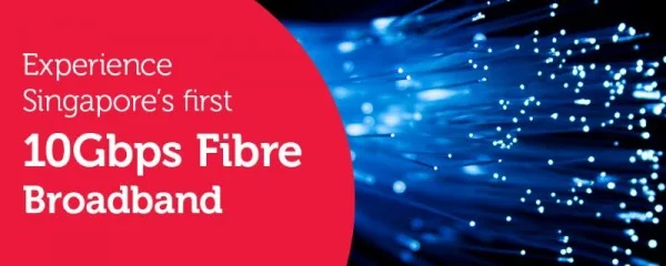 Singtel 10Gbps Home Fibre Connection