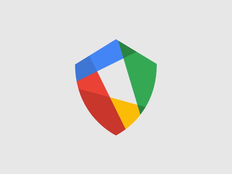 Flat shield background