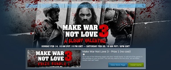 Sega Make War Not Love 3 Bundle