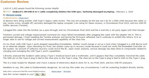 Surjtech USB Bad Review