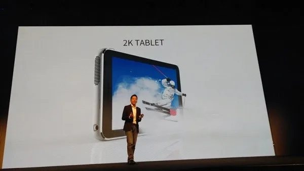 ZTE Spro Plus MWC 2016 on stage