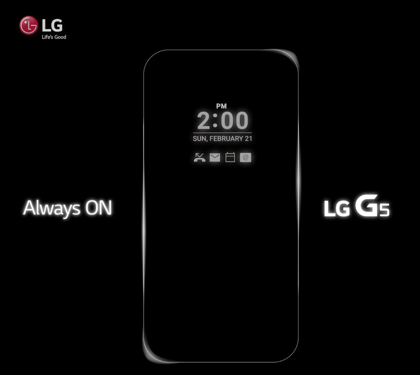 lg g5 always on display