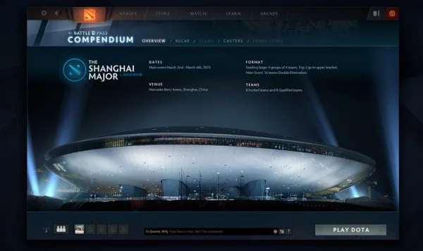 shanghai major compedium