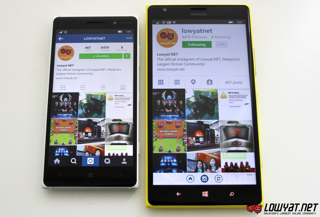 Instagram for Windows 10 Mobile