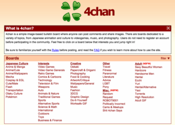 4chan front page