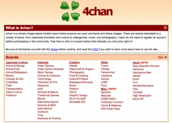 4chan front page