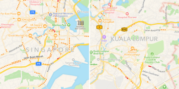 Apple Maps Traffic Malaysia Singapore