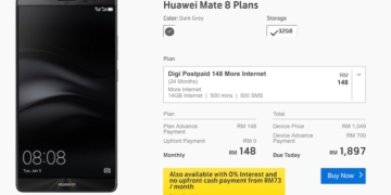 Digi Huawei Mate 8 Bundle
