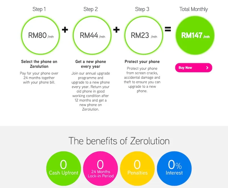 Maxis Huawei Mate 8 Zerolution