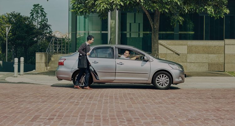 grab car e-hailing fare